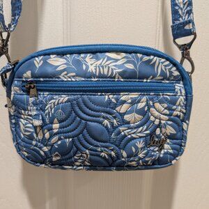 Lug Super Coupe Convertible Crossbody - Flourish Blue
